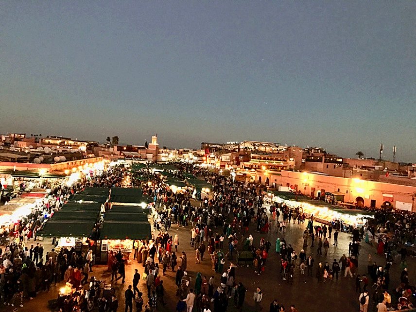 Marrakech en Marruecos